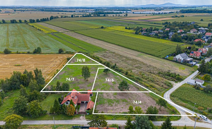 działka na sprzedaż - Żórawina, Mnichowice